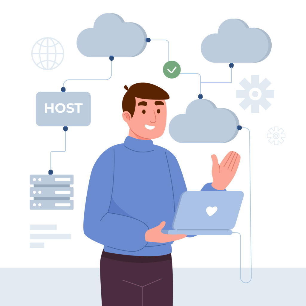 what is cloud hosting